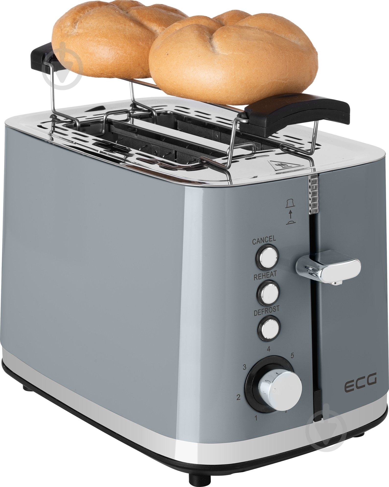 Тостер ECG ST 2766 Vintage Scuro - фото 6