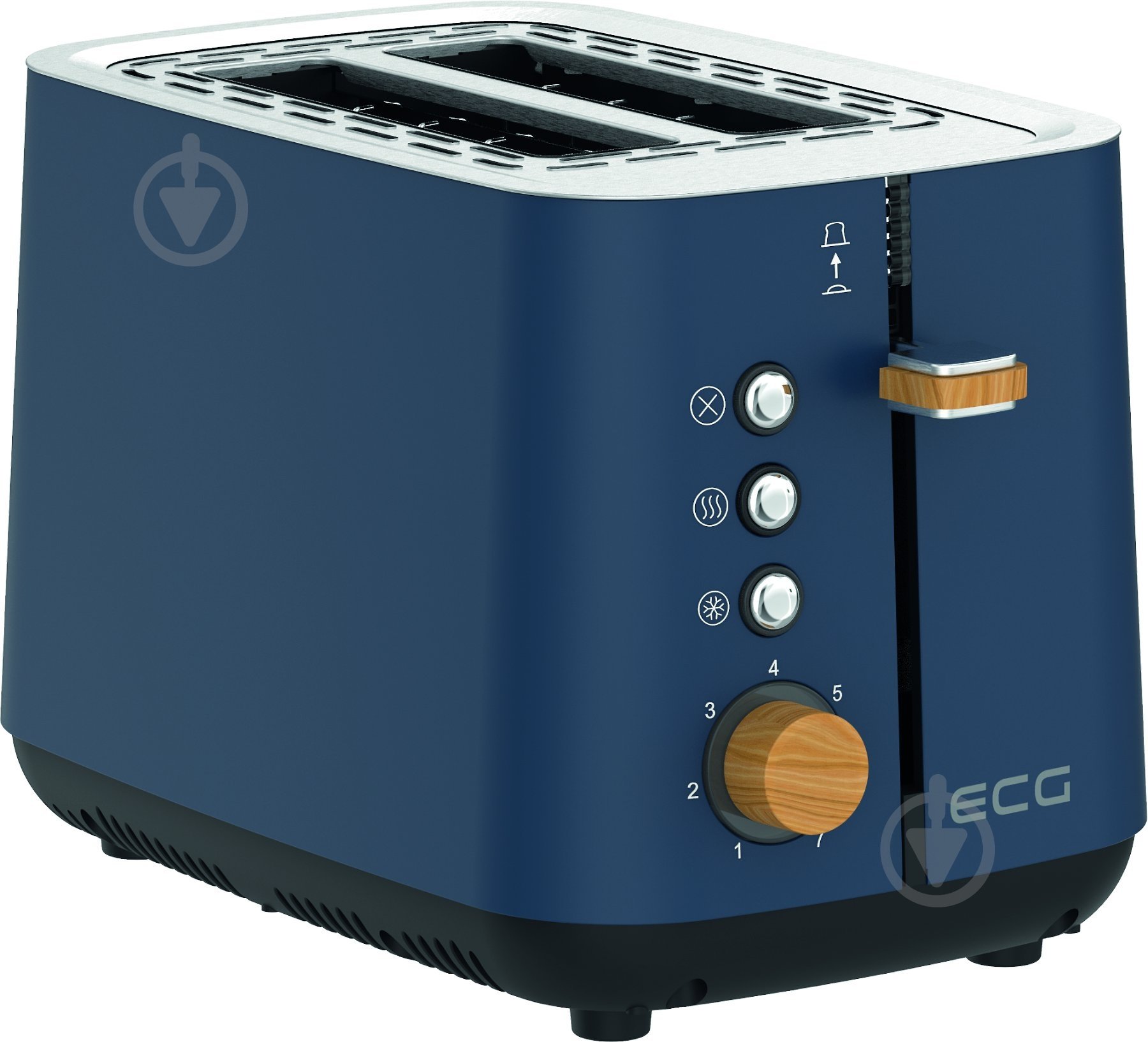 Тостер ECG ST 2768 Timber Petrol - фото 1
