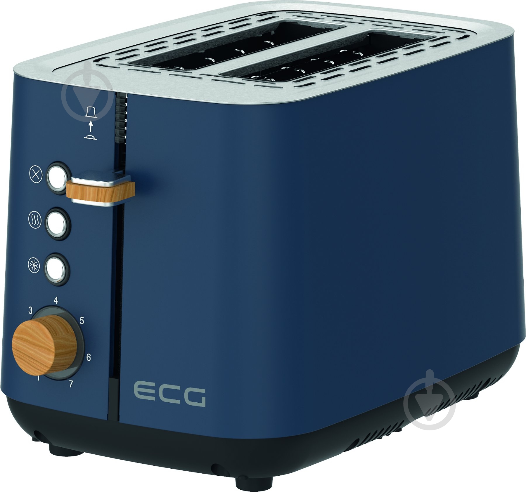 Тостер ECG ST 2768 Timber Petrol - фото 2