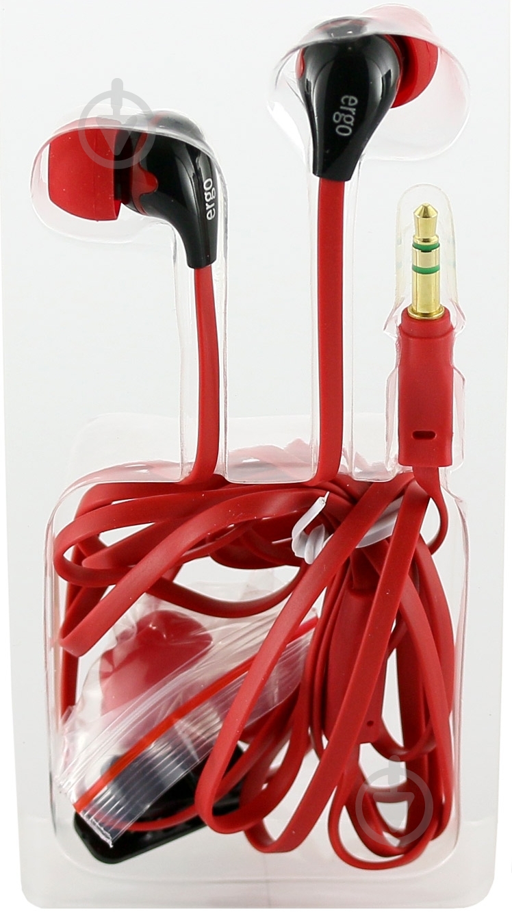 Наушники Ergo VT-101 red - фото 2