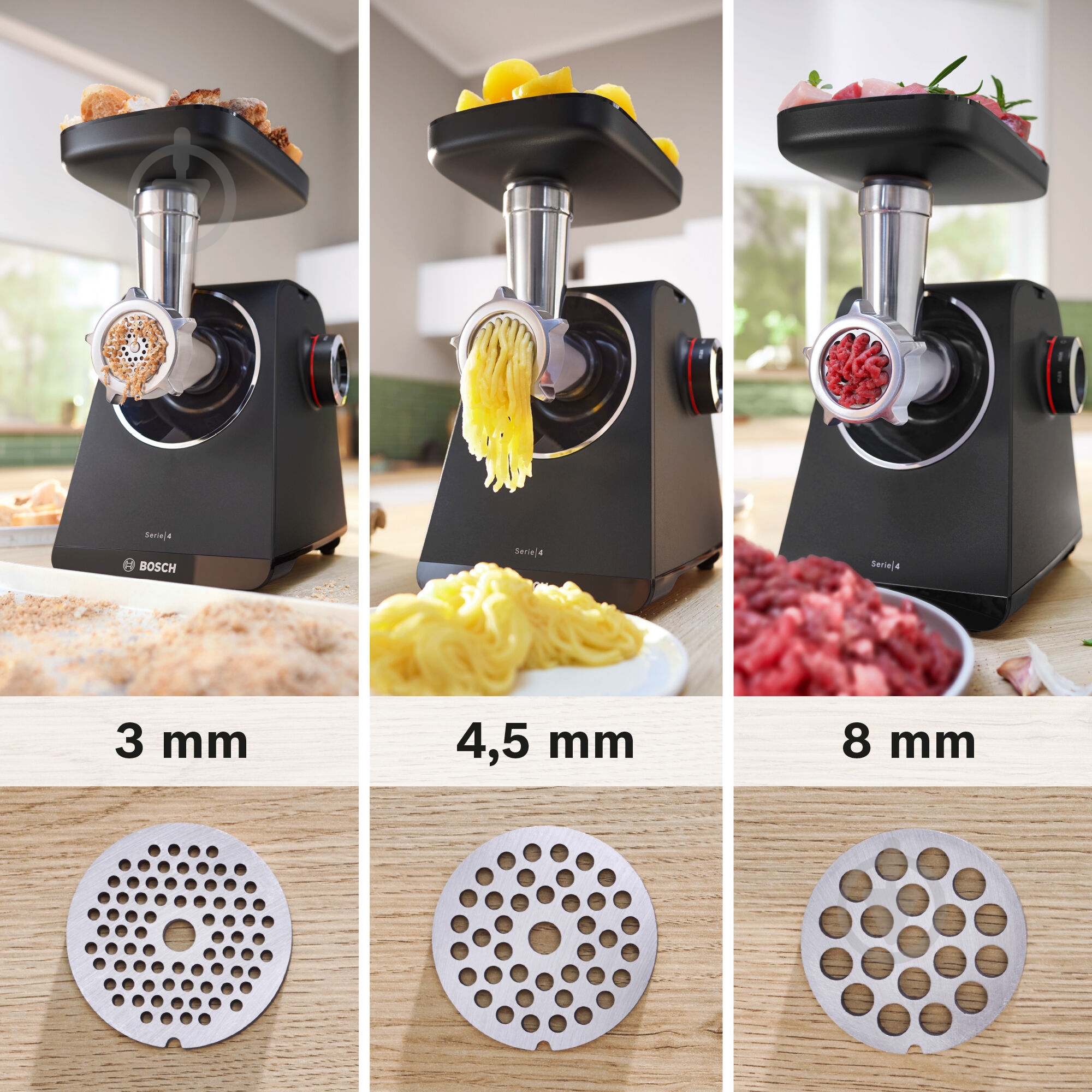 ВИТРИНА! Мясорубка Bosch MultiPower Серия 4 MFWS440B - фото 17 ВИТРИНА! Мясорубка Bosch MultiPower Серия 4 MFWS440B - фото 17