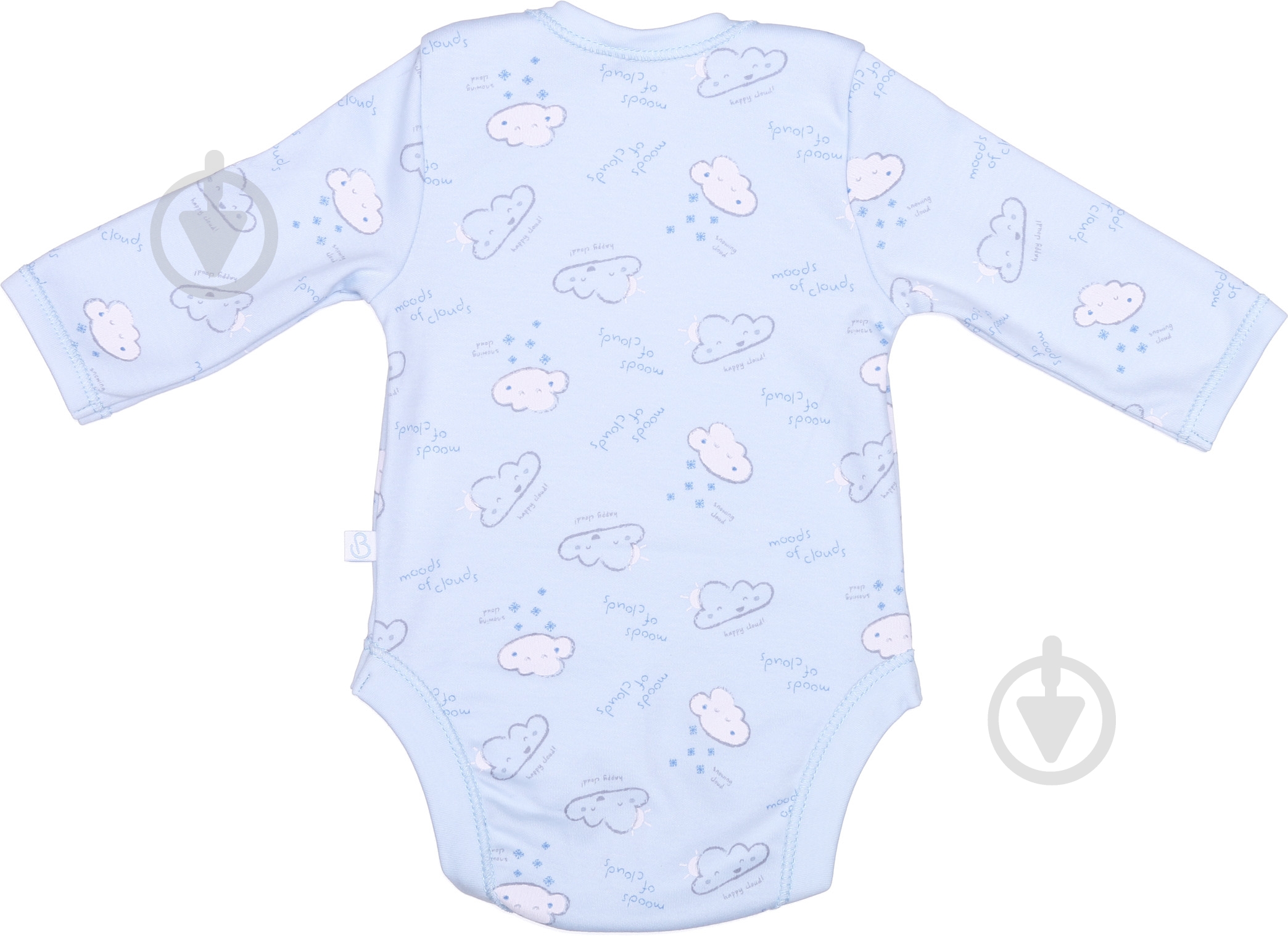 Боди для мальчика Bembi БД58а р.62 голубой с рисунком - фото 2 Боди для мальчика Bembi БД58а р.62 голубой с рисунком - фото 2