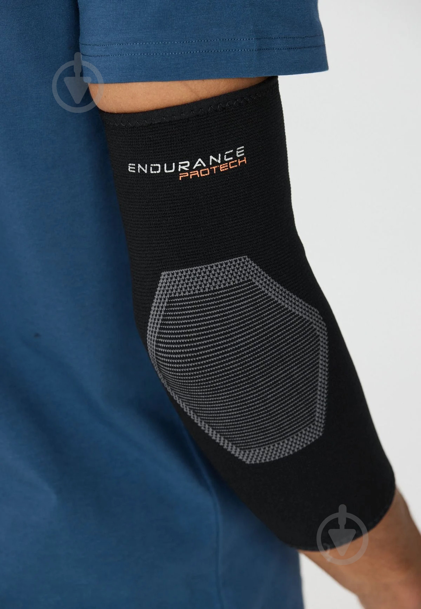 Бандаж локтевой Protech PROTECH Elbow Compression E110004-1001 р. XL черный - фото 6