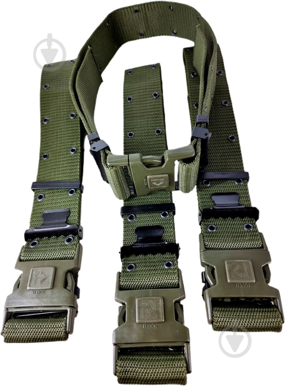 Пояс Reis BELT BOOM оливковый - фото 1