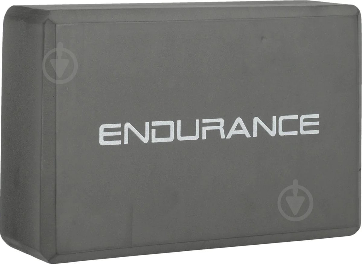 Блок для йоги Endurance E97416-A-1010 серый - фото 1