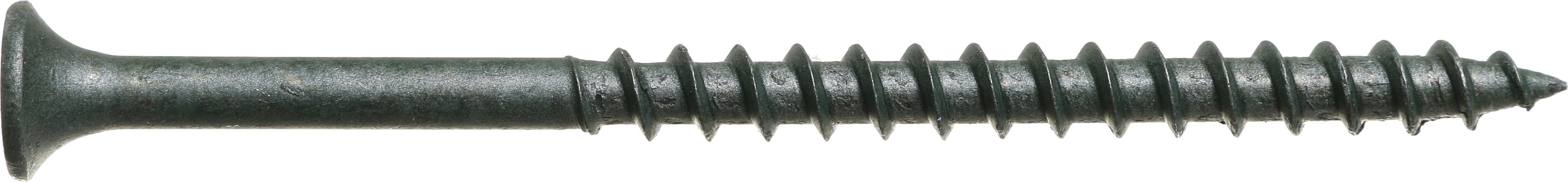 Саморез по дереву потайная головка со сверлом 4,5x76 мм зеленый вес - фото 4