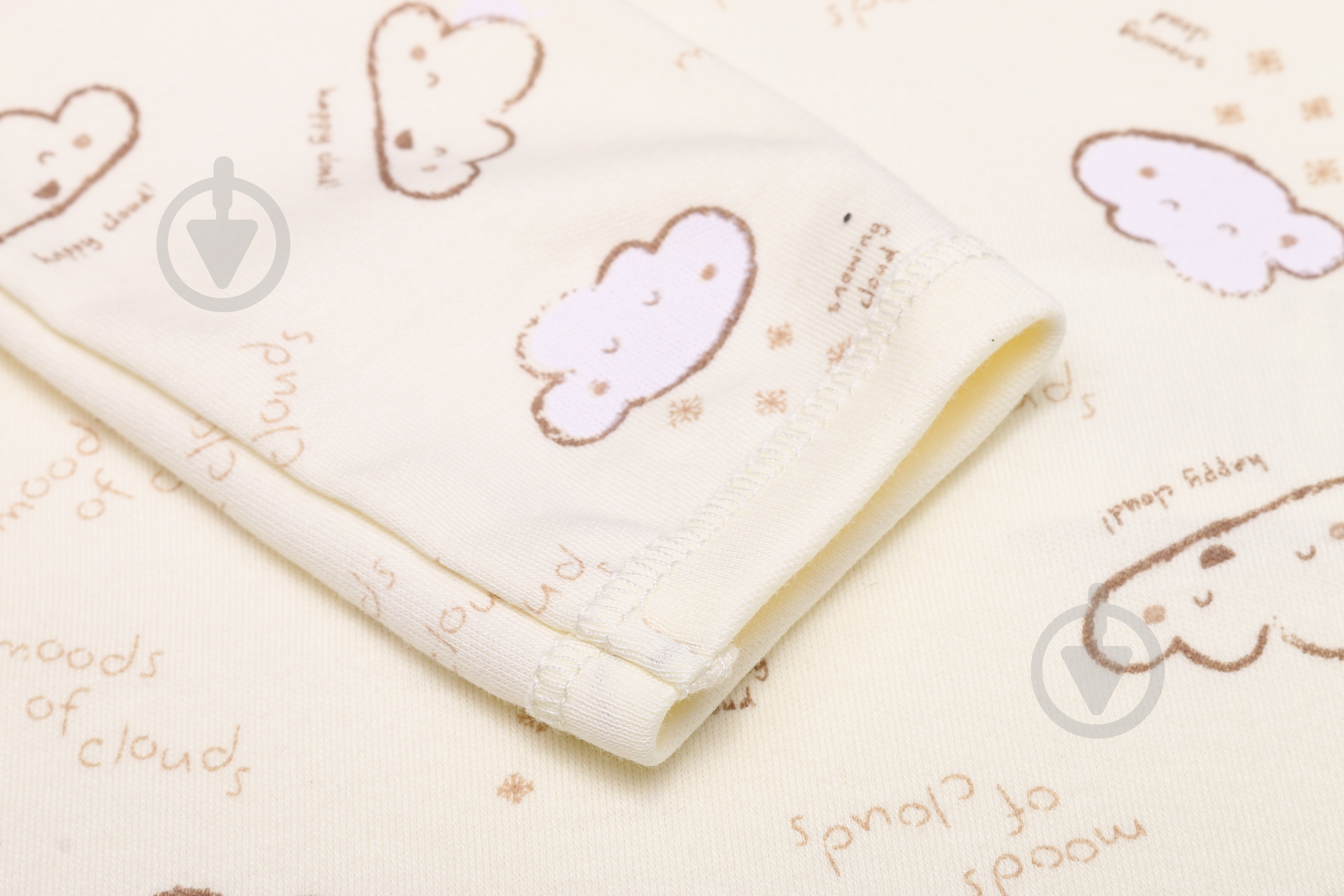 Боди унисекс Bembi БД58а р.74 молочный с рисунком - фото 3