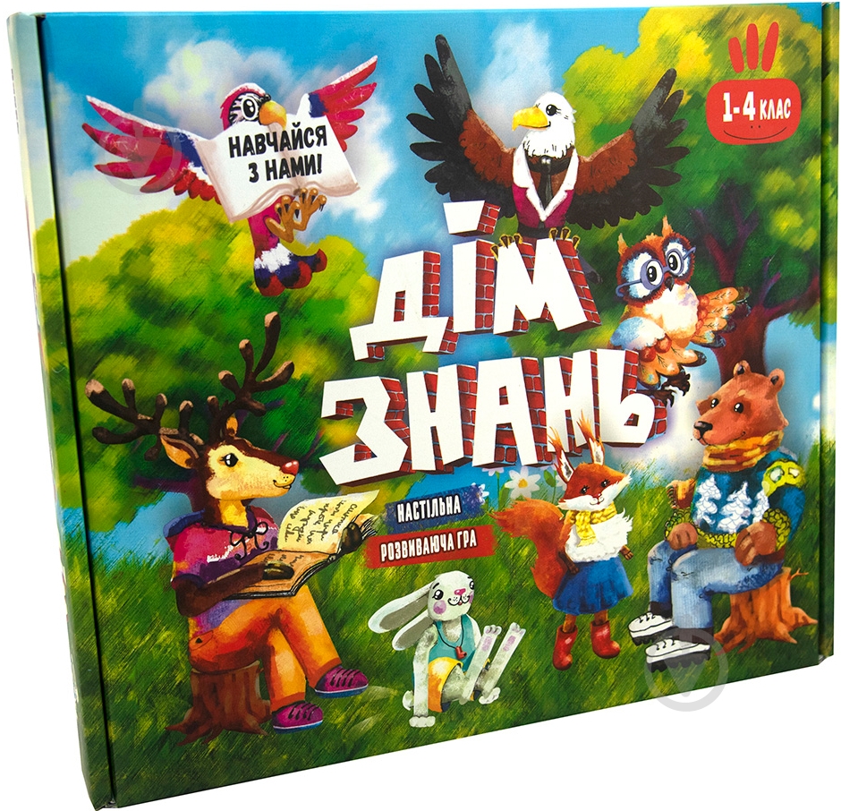 Игра настольная Strateg Дім знань 30454 - фото 1