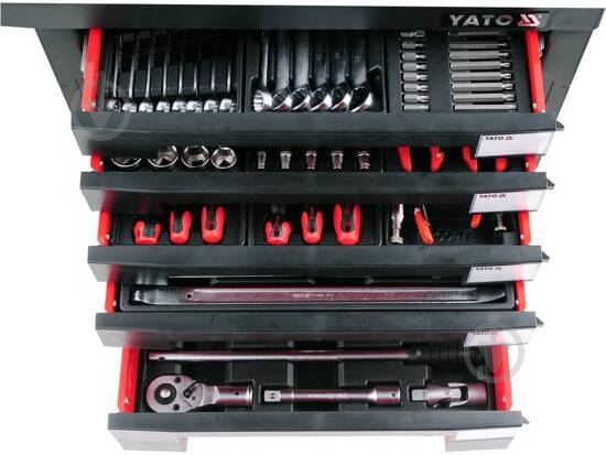 Шкаф инструментальный YATO 165 элемента YT-55293 - фото 2 Шкаф инструментальный YATO 165 элемента YT-55293 - фото 2