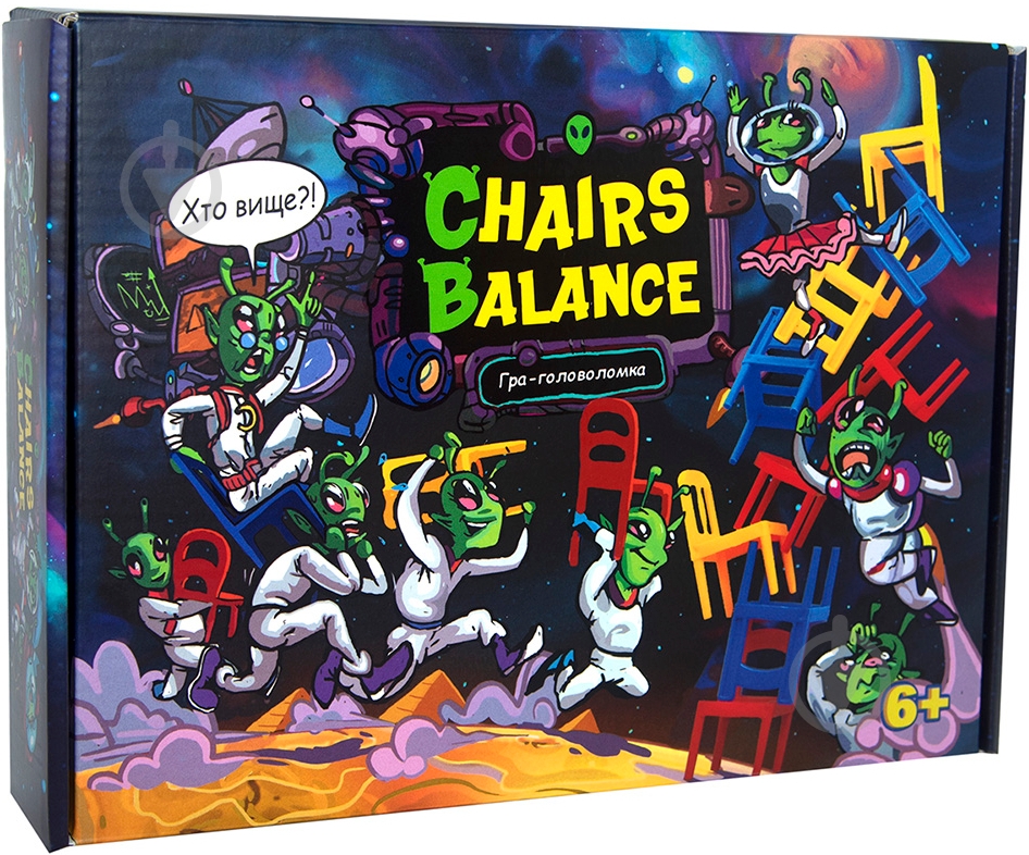 Игра настольная Strateg Chairs Balance 30408 - фото 1