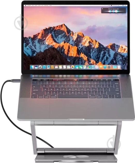 USB-хаб Canyon OnStand 2 Aluminium 6-in-1 с подставкой для ноутбука (CNS-SDS2) - фото 15 USB-хаб Canyon OnStand 2 Aluminium 6-in-1 с подставкой для ноутбука (CNS-SDS2) - фото 15