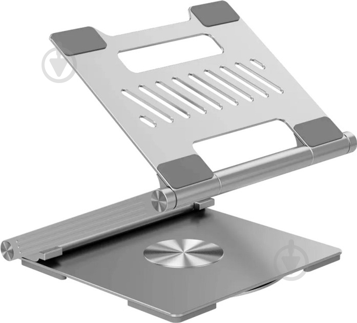 USB-хаб Canyon OnStand 2 Aluminium 6-in-1 с подставкой для ноутбука (CNS-SDS2) - фото 1 USB-хаб Canyon OnStand 2 Aluminium 6-in-1 с подставкой для ноутбука (CNS-SDS2) - фото 1