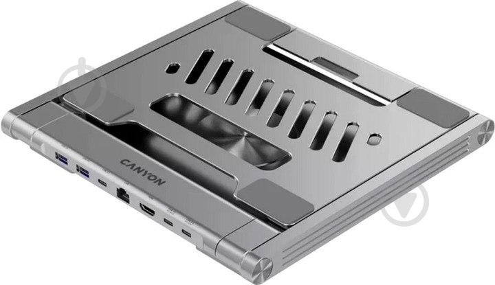USB-хаб Canyon OnStand 2 Aluminium 6-in-1 с подставкой для ноутбука (CNS-SDS2) - фото 11 USB-хаб Canyon OnStand 2 Aluminium 6-in-1 с подставкой для ноутбука (CNS-SDS2) - фото 11