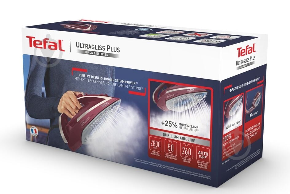 ВИТРИНА! Утюг Tefal FV6820E0 Ultragliss Plus - фото 9 ВИТРИНА! Утюг Tefal FV6820E0 Ultragliss Plus - фото 9