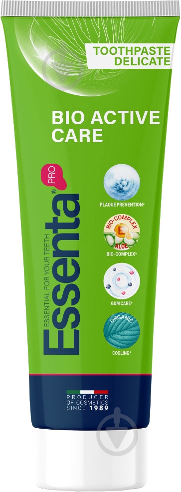 Зубная паста Essenta Pro Bio Active Care 75 мл - фото 1