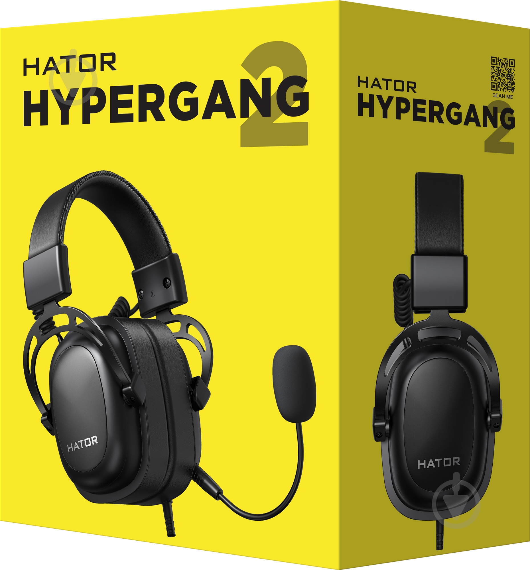 Гарнитура игровая Hator Hypergang 2 black (HTA-910) - фото 7