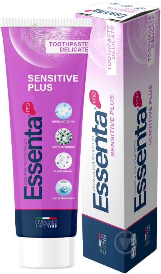 Зубная паста Essenta Pro Sensitive Plus 75 мл - фото 2