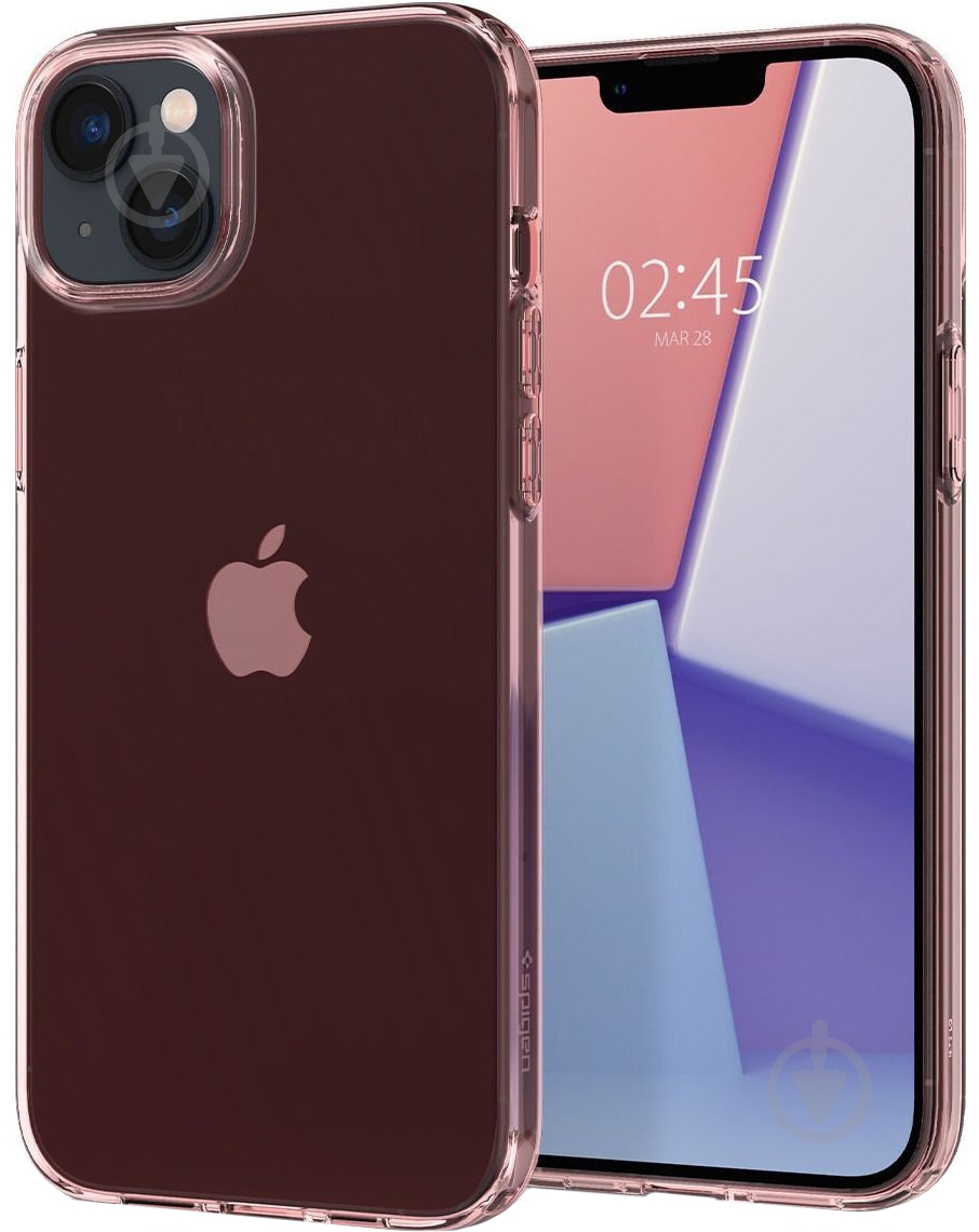 Чехол Spigen Crystal Flex для Apple iPhone 14 Plus rose crystal (ACS04652) - фото 1