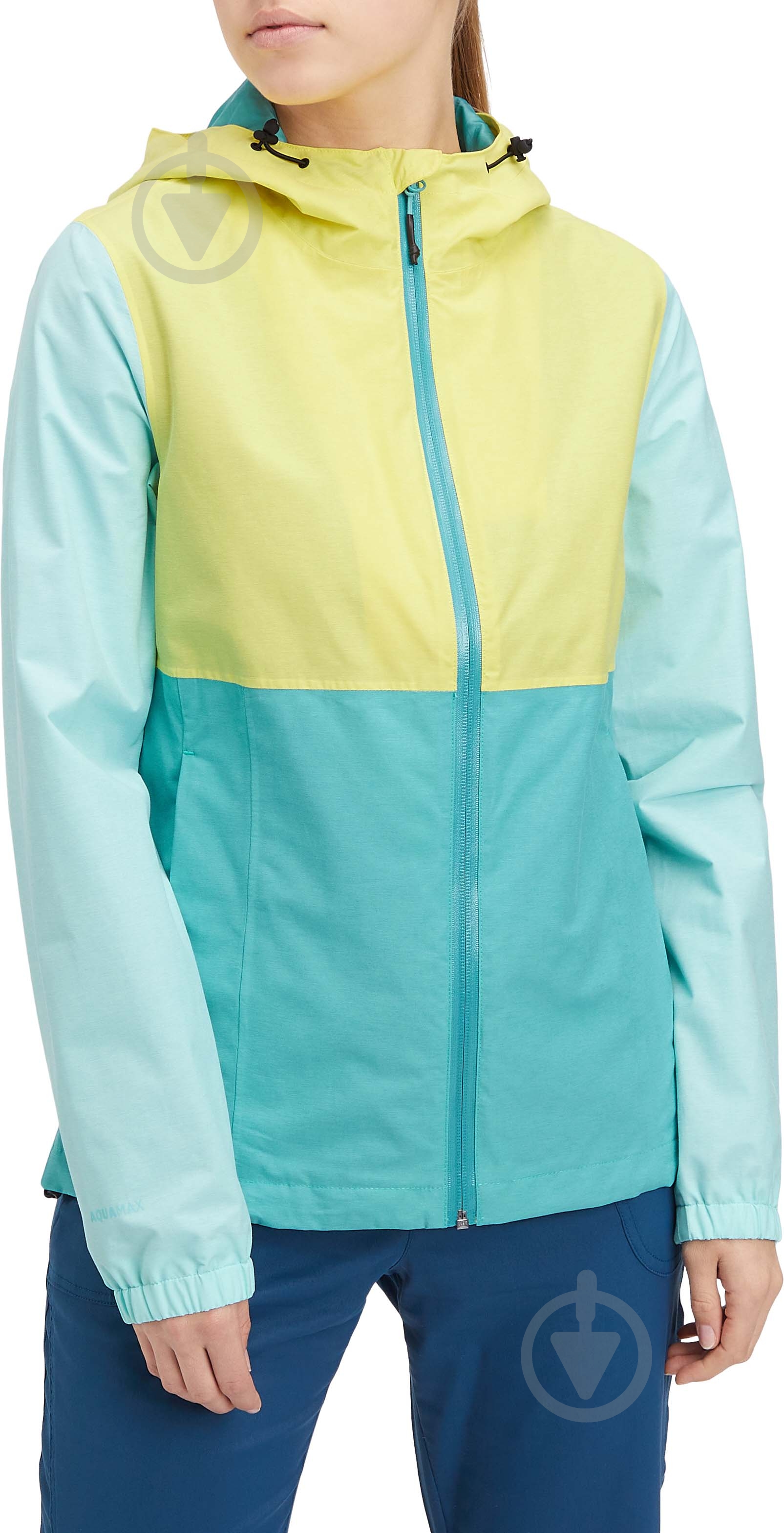 Куртка женская демисезонная McKinley Cady W 411642-908191 р.XS желтая с голубым - фото 1 Куртка женская демисезонная McKinley Cady W 411642-908191 р.XS желтая с голубым - фото 1