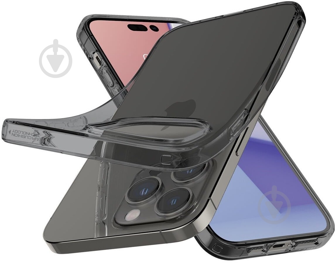 Чехол Spigen Crystal Flex для Apple iPhone 14 Pro space crystal (ACS04664) - фото 4 Чехол Spigen Crystal Flex для Apple iPhone 14 Pro space crystal (ACS04664) - фото 4