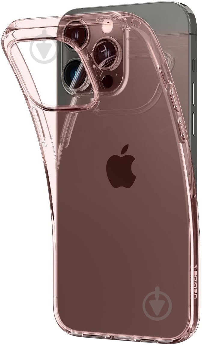 Чехол Spigen Crystal Flex для Apple iPhone 14 Pro rose crystal (ACS04665) - фото 5