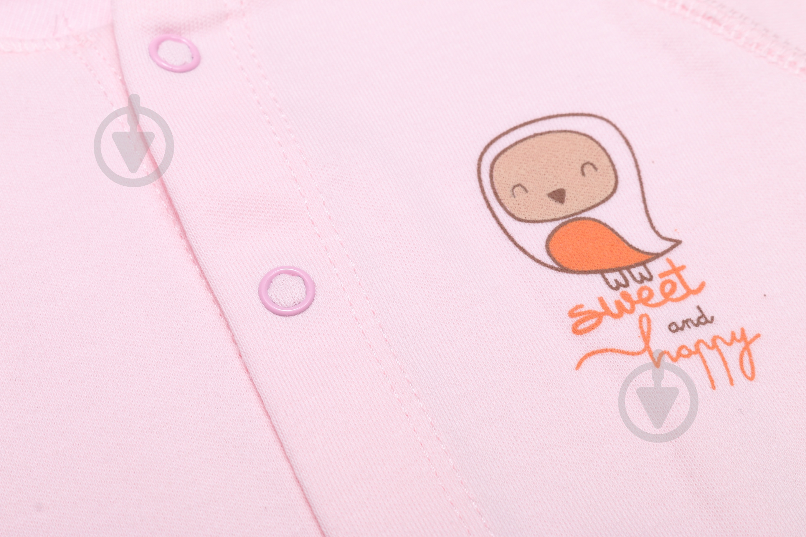 Боди для девочки Bembi БД69 р.56 розовый - фото 4