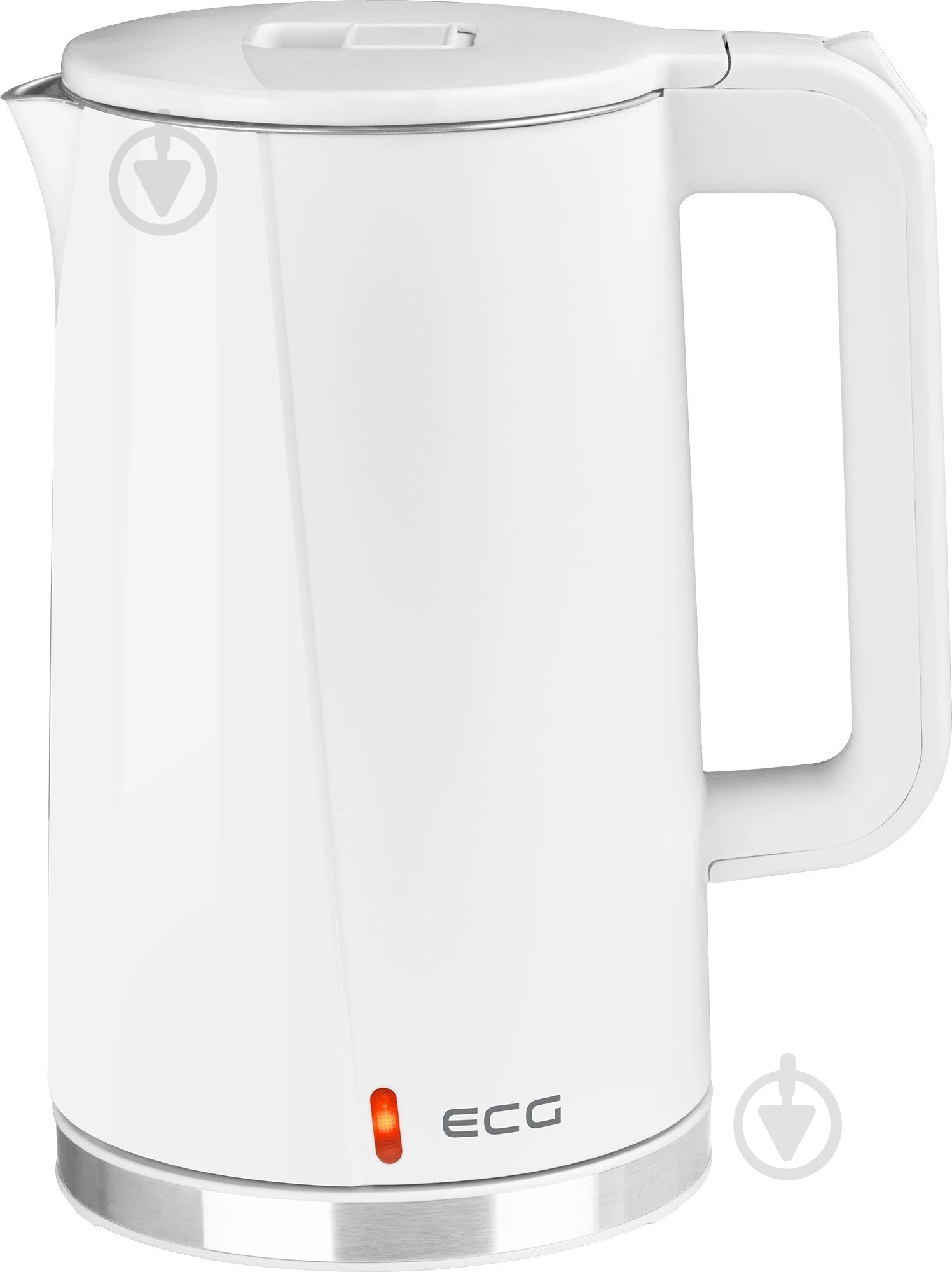Электрочайник ECG RK 1702 Safe to Touch White - фото 1