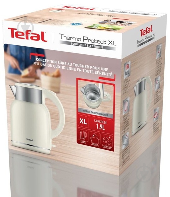 ВИТРИНА! Электрочайник Tefal Thermo Protect XL KO190AE0 - фото 13 ВИТРИНА! Электрочайник Tefal Thermo Protect XL KO190AE0 - фото 13