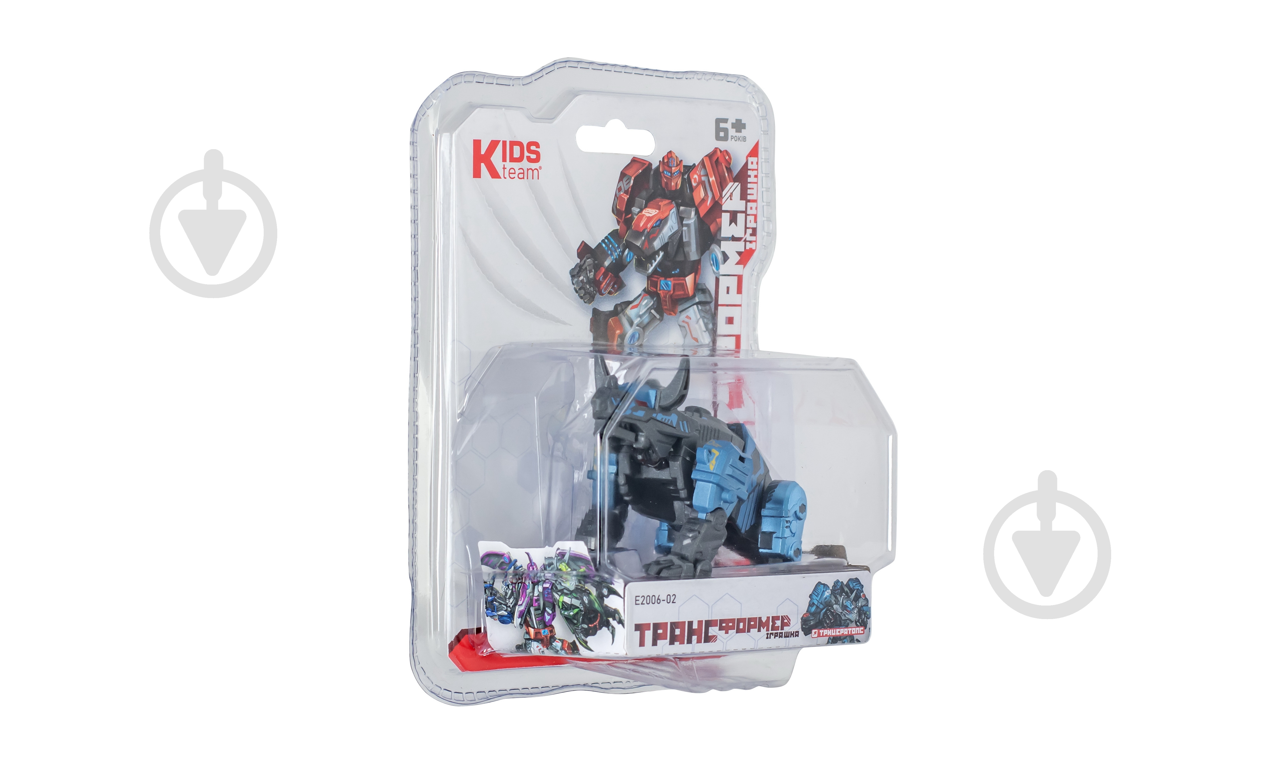 Игрушка-трансформер KIDS TEAM Трицератопс E2006-02 - фото 4 Игрушка-трансформер KIDS TEAM Трицератопс E2006-02 - фото 4