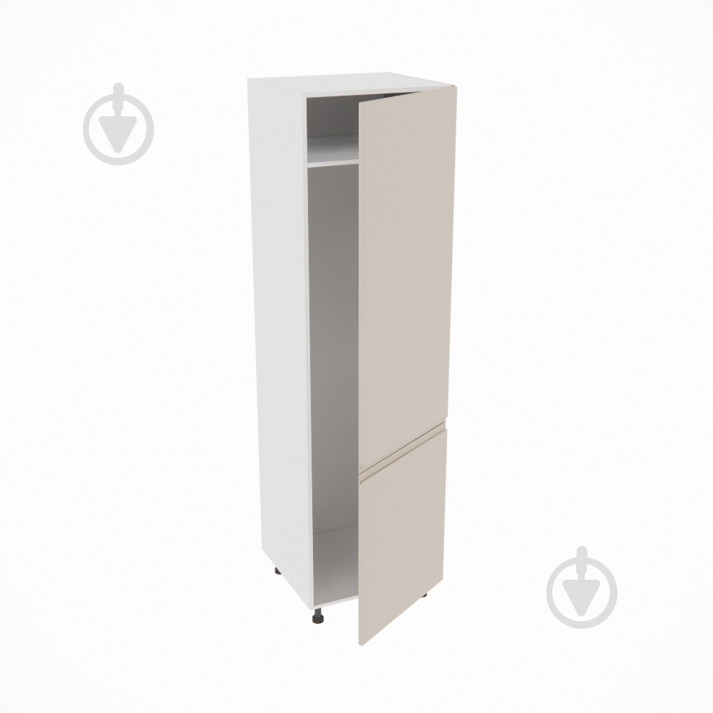 Шафа під холодильник Влада (П 60 Х (720)права) пломбір/білий Світ Меблів - фото 2 Шафа під холодильник Влада (П 60 Х (720)права) пломбір/білий Світ Меблів - фото 2