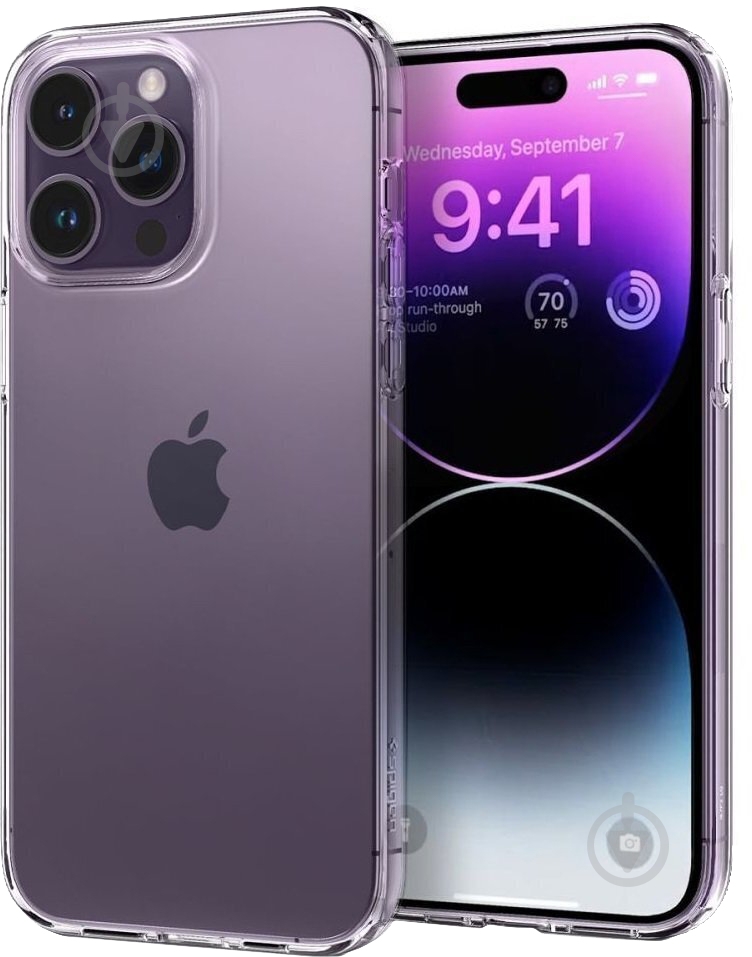 Чохол Spigen Liquid Crystal для Apple iPhone 14 Pro Max crystal clear (ACS04809) - фото 4