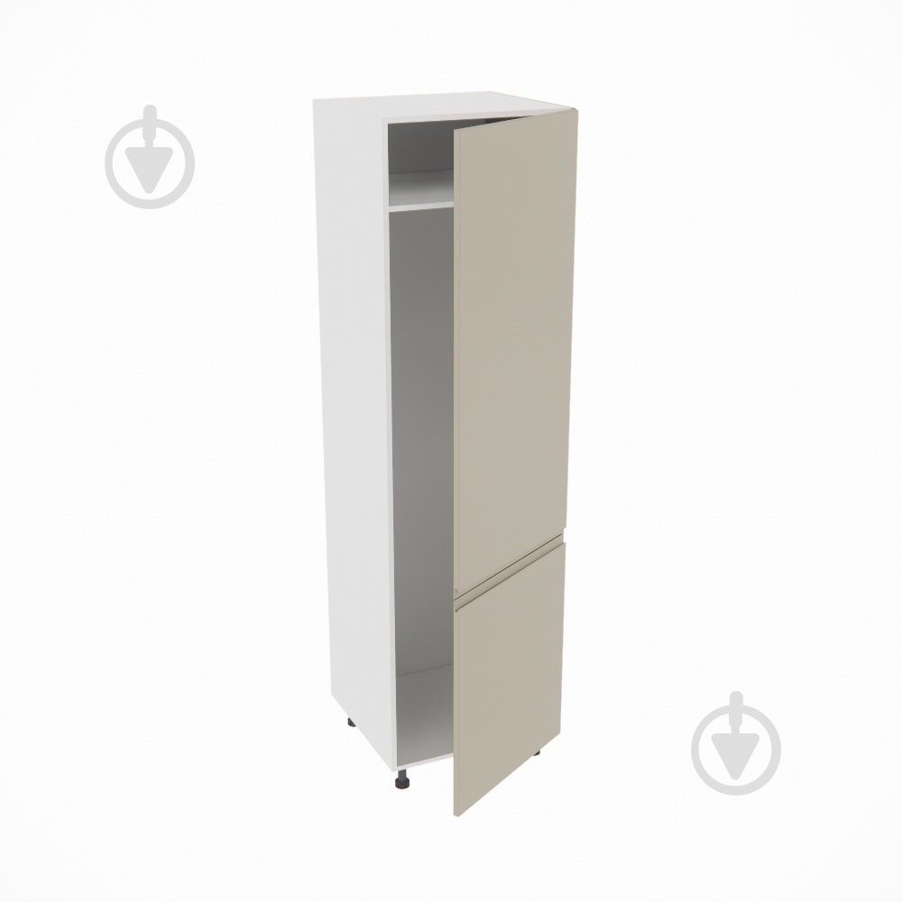 Шафа під холодильник Влада (П 60 Х (720)права) айворі/білий Світ Меблів - фото 2