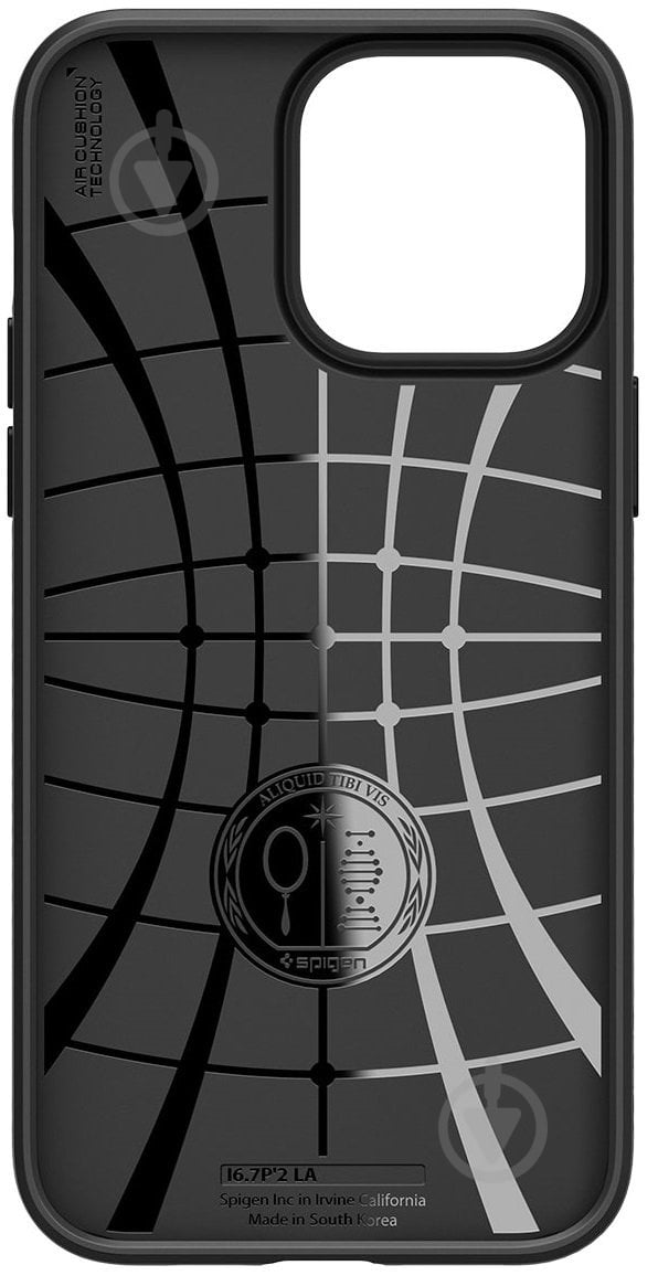 Чехол Spigen Liquid Air для Apple iPhone 14 Pro Max matte black (ACS04813) - фото 11