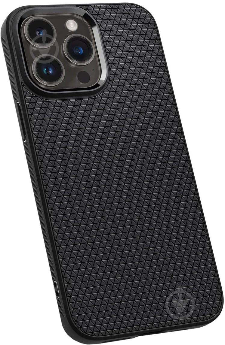 Чехол Spigen Liquid Air для Apple iPhone 14 Pro Max matte black (ACS04813) - фото 4