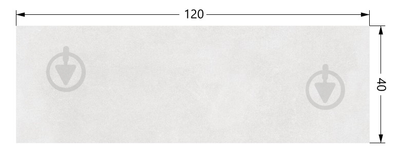 Плитка Cifre Gravity White 40x120 - фото 2