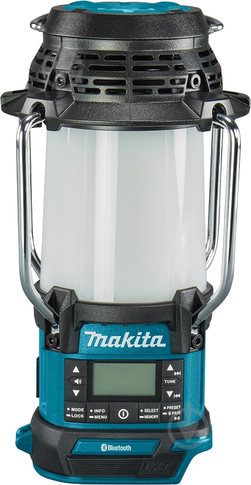 Радиоприемник Makita 14,4/18,0V аккумуляторный с фонарем функцией Bluetooth DAB/DAB+ LXT DMR056 - фото 1
