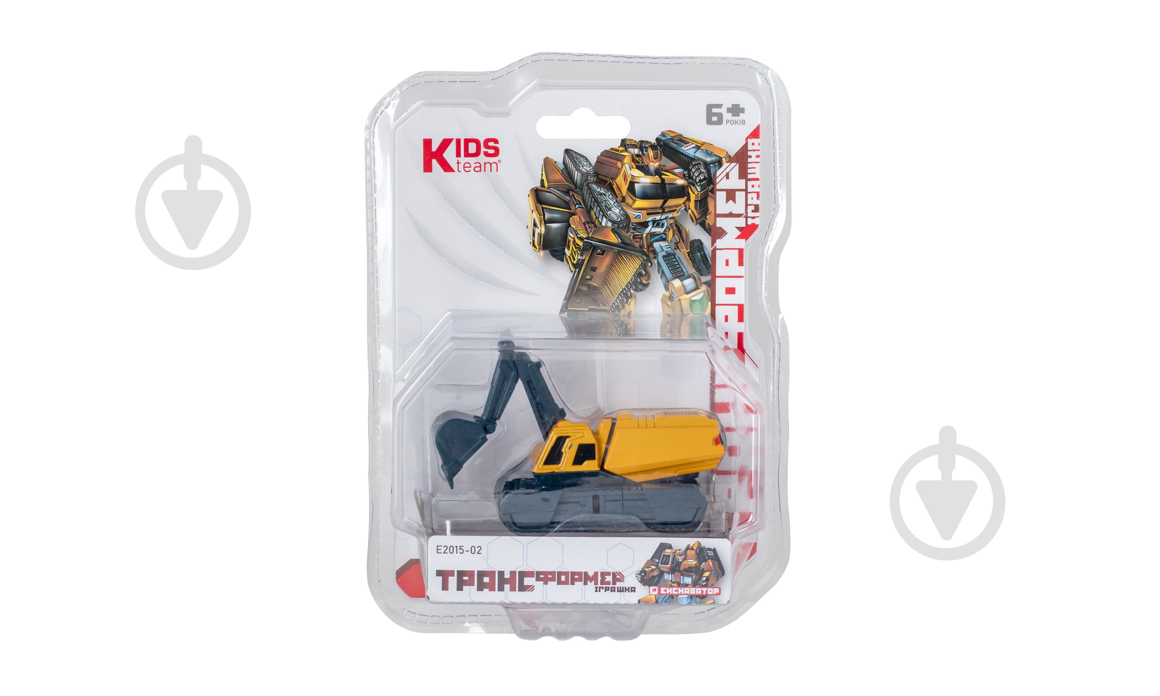 Игрушка-трансформер KIDS TEAM Экскаватор E2015-02 - фото 3