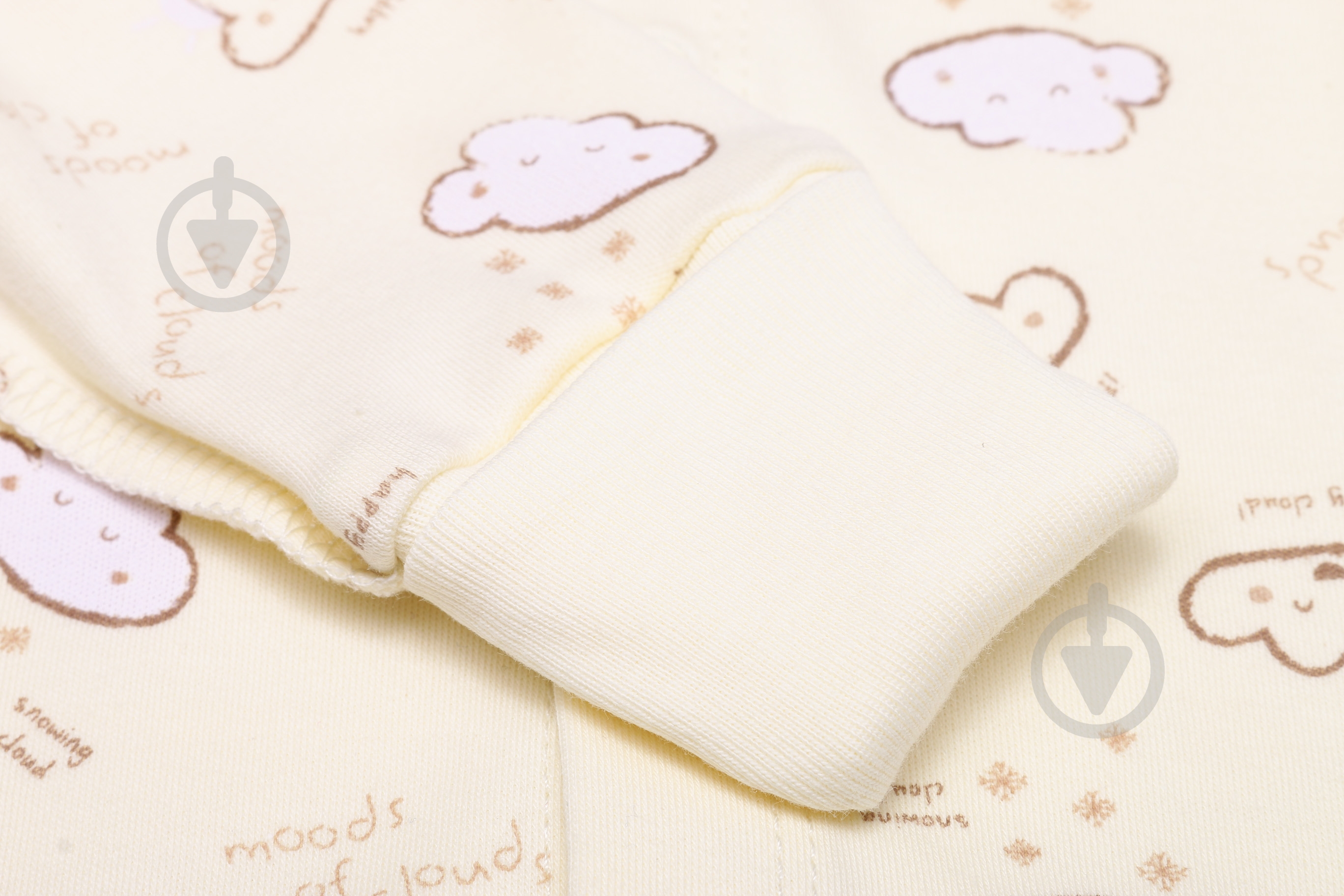 Боди унисекс Bembi БД69 р.62 молочный с рисунком - фото 3