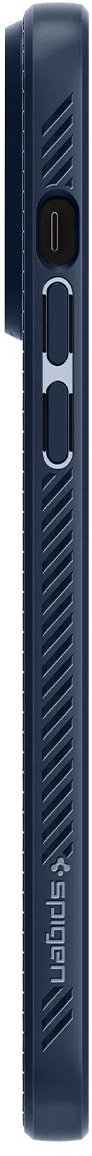 Чехол Spigen Liquid Air для Apple iPhone 14 Pro Max navy blue (ACS04814) - фото 11