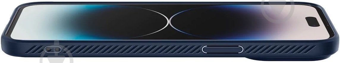 Чехол Spigen Liquid Air для Apple iPhone 14 Pro Max navy blue (ACS04814) - фото 12