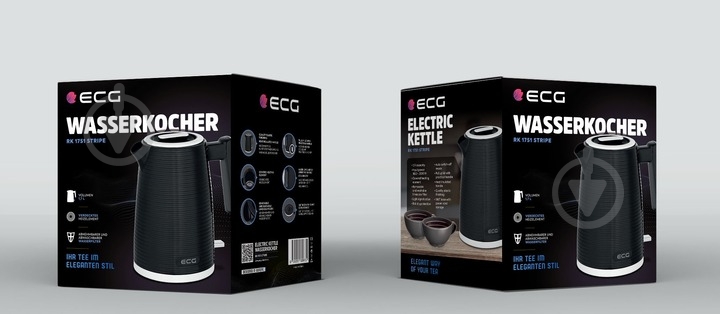 Электрочайник ECG RK 1751 Stripe - фото 10