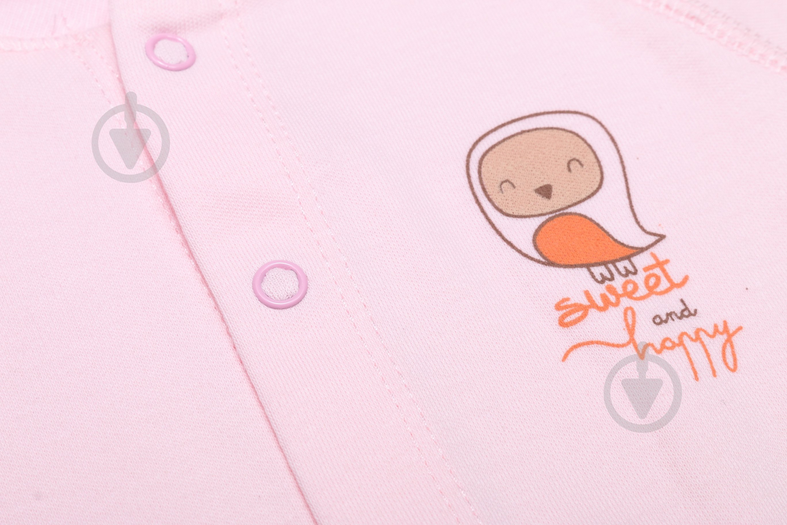 Боди для девочки Bembi БД69 р.62 розовый - фото 4