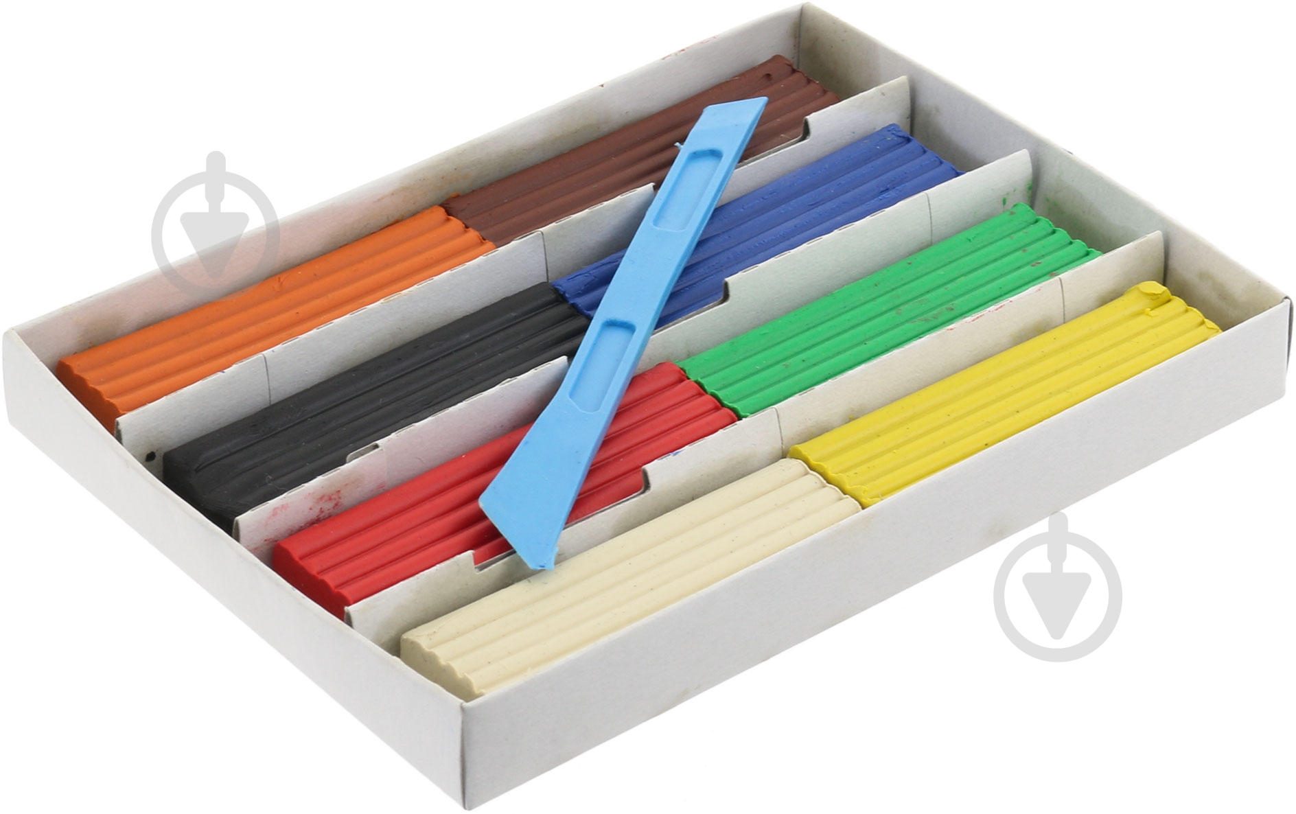 Пластилин Rio 8 шт. Cool For School - фото 2