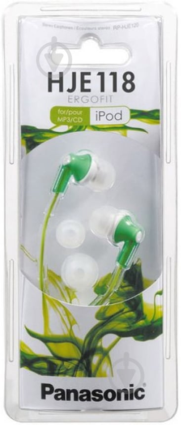 Навушники Panasonic green (RP-HJE118GU-G) - фото 4