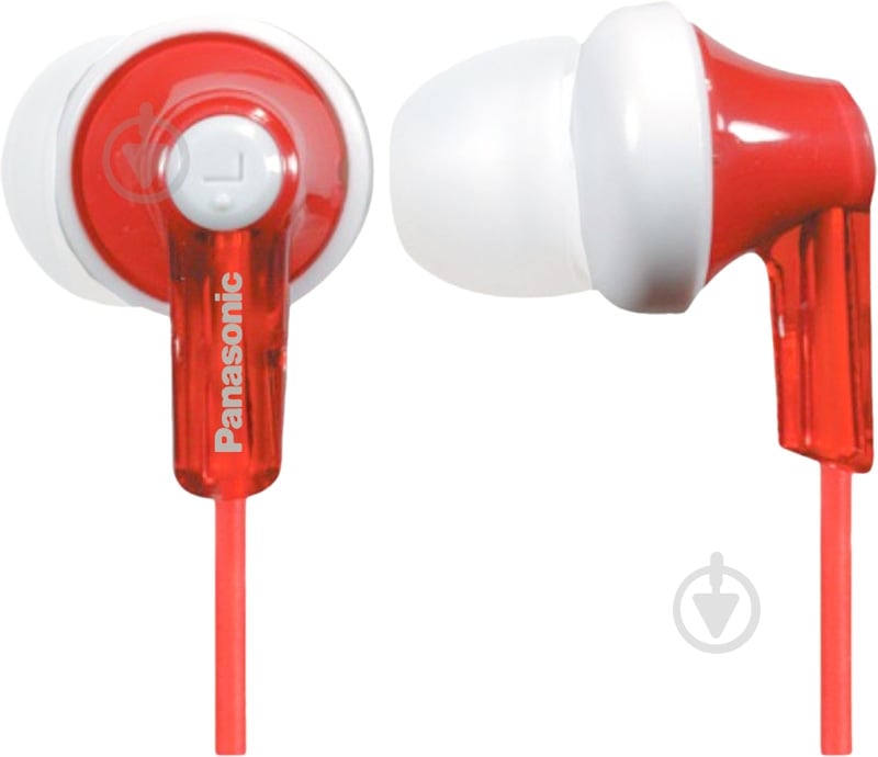 Навушники Panasonic red (RP-HJE118GUR) - фото 1