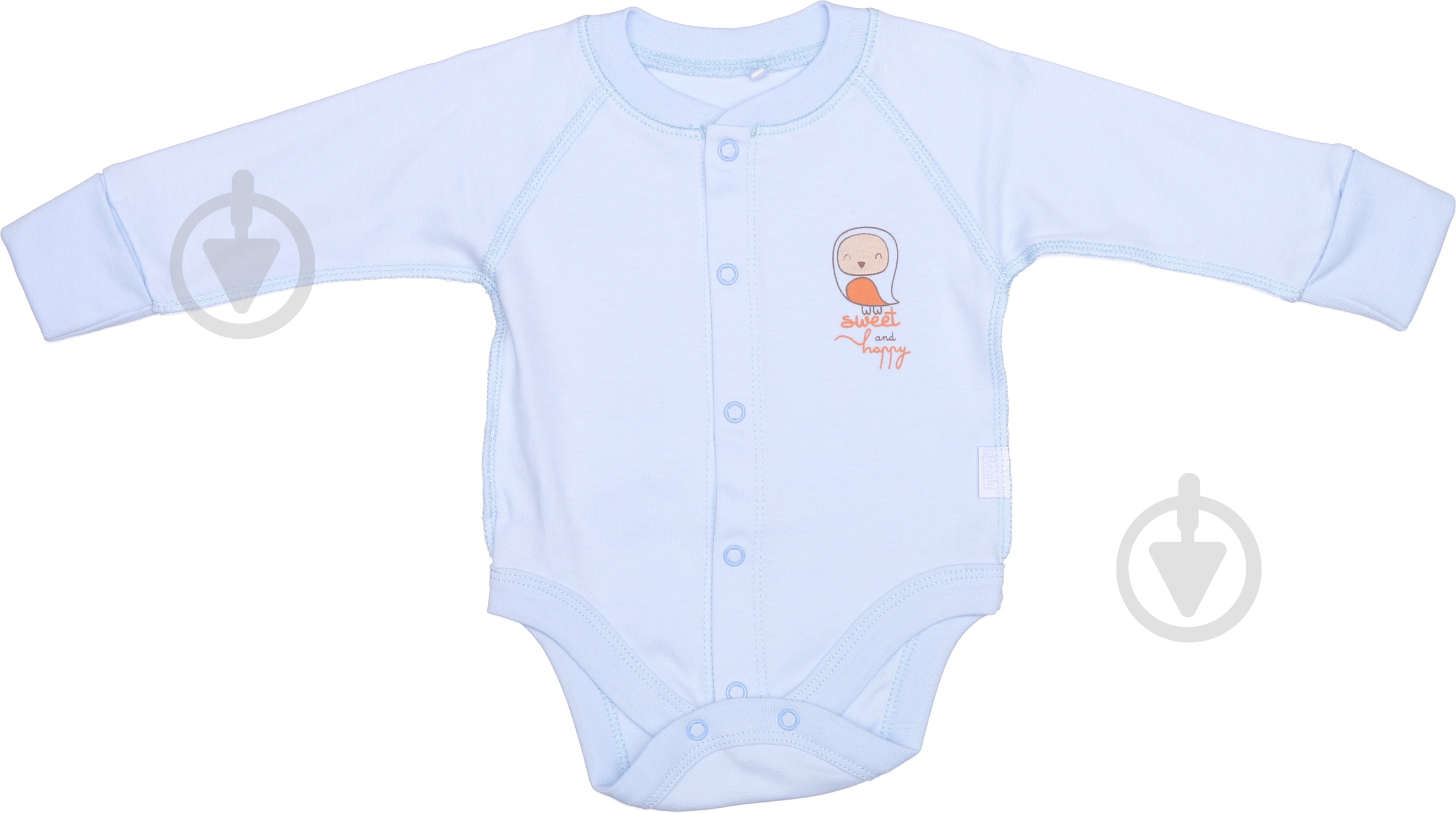 Боди для мальчика Bembi БД69 р.62 голубой - фото 1
