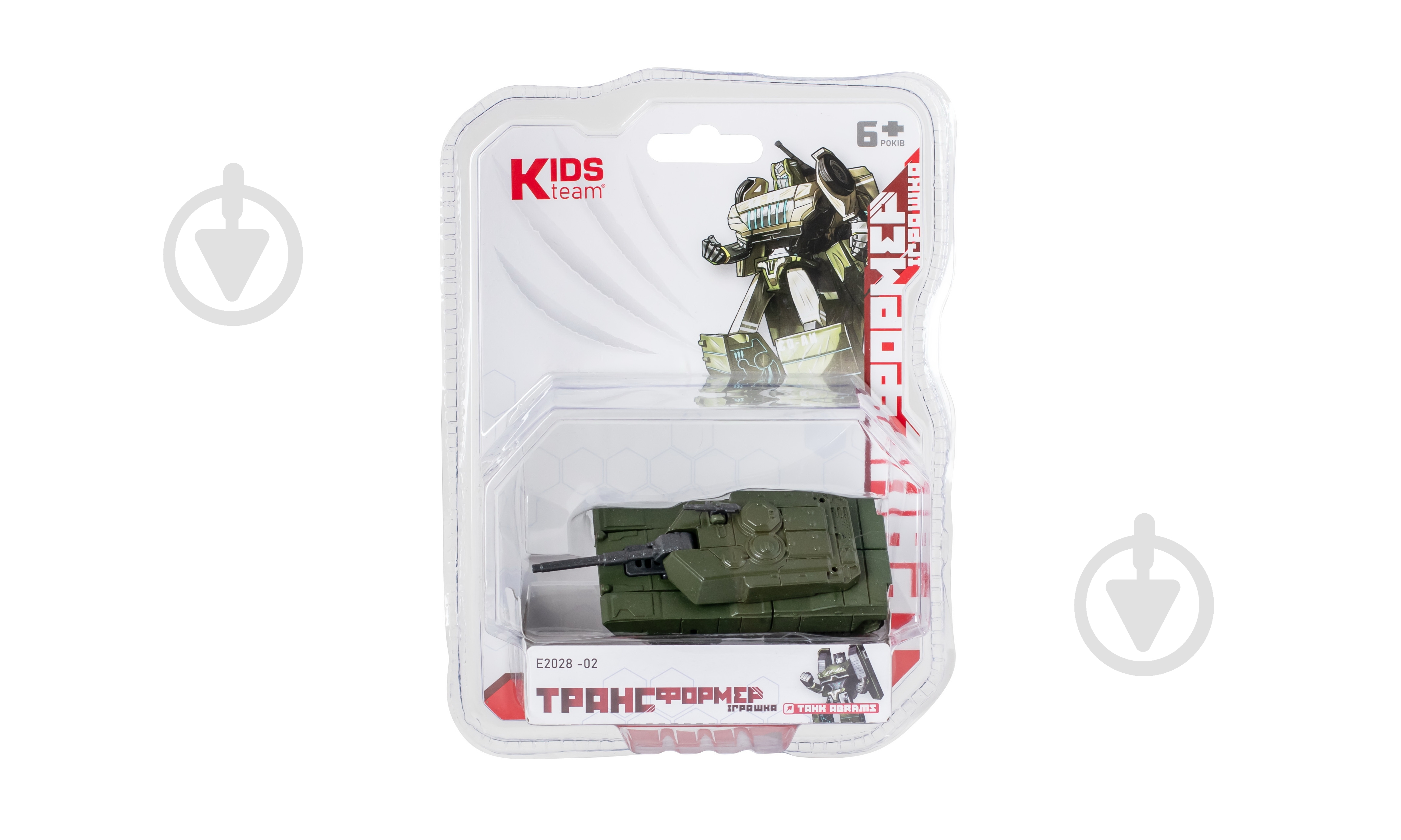 Игрушка-трансформер KIDS TEAM Танк Abrams E2028-02 - фото 4 Игрушка-трансформер KIDS TEAM Танк Abrams E2028-02 - фото 4