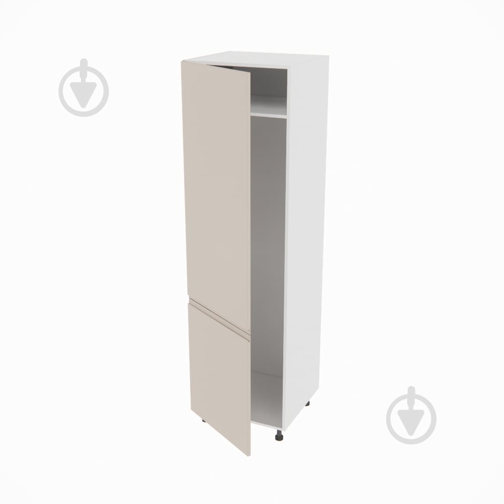 Шкаф под холодильник Влада (П 60 Х (720)левая) пломбир/белый Світ Меблів - фото 2 Шкаф под холодильник Влада (П 60 Х (720)левая) пломбир/белый Світ Меблів - фото 2