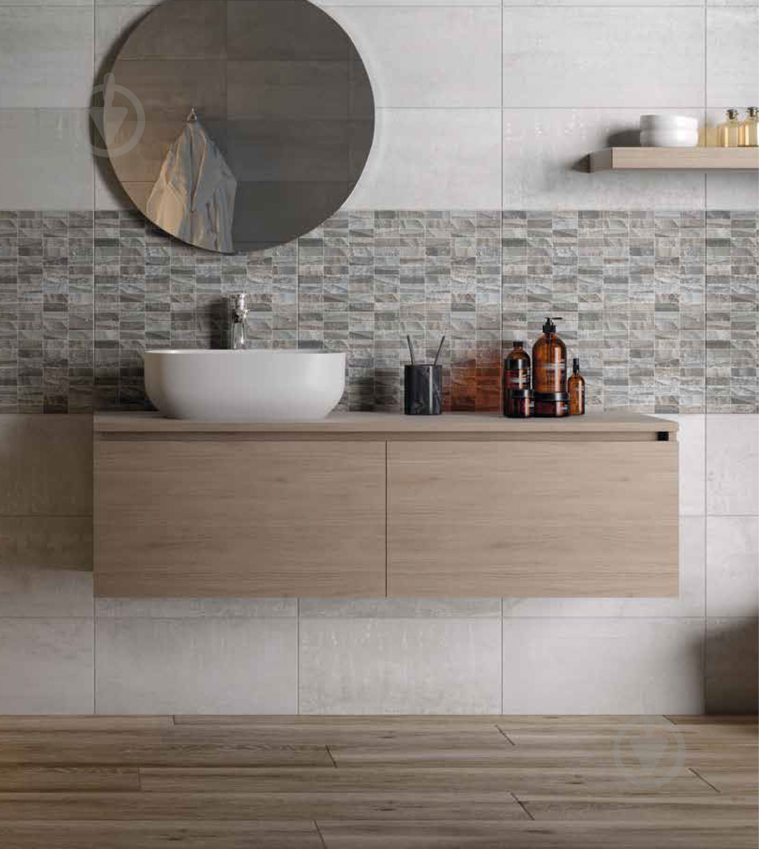 Плитка Cifre Oxo Silver 25x50 - фото 3 Плитка Cifre Oxo Silver 25x50 - фото 3