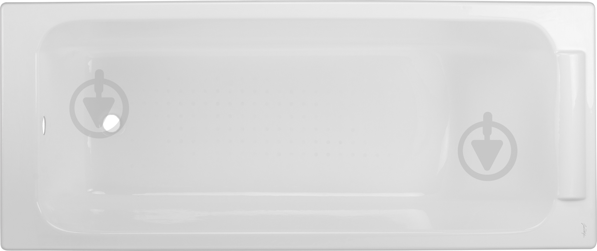 Ванна чугунная Jacob Delafon Parallel E2947-00 170х70 см - фото 1